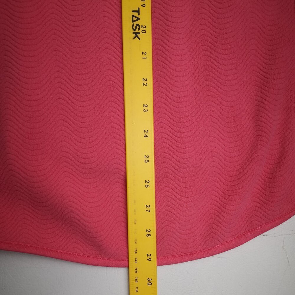 Cotton Ginny Ladies Size Small Plus (1X US Sizing) Pink Full Zip Fleece Vest - Picture 10 of 10